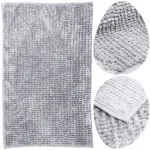 Vannitoa matt 40x60, pehme, paks chenille, hall