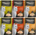 Miamor Feine Filets m&auml;rg kassitoit kanaranitsaga, 6 x 100 g