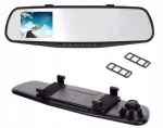 Tagumise vaate peegel videosalvesti ja Bluetooth handsfree seadmega