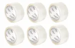 L&auml;bipaistev kleepuv teip 48 mm x 60 yd, vaikse veeremisega, akr&uuml;&uuml;lne