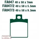 Piduriklotsid EBC Brakes SFA047HH