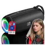 Juhtmevaba Bluetooth-k&otilde;lar LED-valgustuse, v&otilde;imsa bassi ja RGB v&auml;rvidega