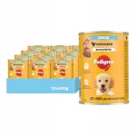 PEDIGREE Junior koeratoit kana želeega, 12 x 400 g