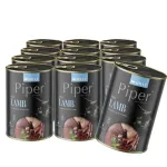 PIPER Animals ADULT m&auml;rg kassitoit lambalihaga, 12 x 400 g