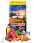 ONTARIO lambaliha kuivtoit suurte t&otilde;ugude t&auml;iskasvanud koertele, 20 kg