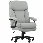 Kontoritool HOMCOM, ergonoomiline, kiikumisfunktsiooniga, lina