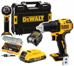DeWALT DCD709D1T 18V akup&ouml;&ouml;rdvasarpur, 65 Nm, 2 kiirust, 2 Ah aku