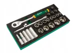 Padrunv&otilde;tmete komplekt 1/2", 25 tk, EVA sisuga, SATA ST09004G
