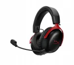 Juhtmevabad k&otilde;rvaklapid HyperX Cloud III S, mustad ja punased