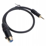 Audio kaabel 3,5 mm stereo kuni XLR, 1,6 ft