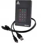 V&auml;line SSD Apricorn Aegis Fortress L3 2TB, USB Type-A kuni USB Type-C 3.2 Gen 1