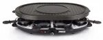 Raclette grill Princess 162700, 3-&uuml;hes, 8 panniga, kreppide ala, mittelikkuv kate