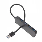 USB 3.0 jaotur, 4 &uuml;hendust, sobib tahvelarvutitele ja arvutitele