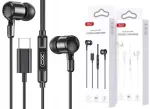Juhtmega k&otilde;rvaklapid XO EP81 USB-C, mustad