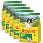 Kuivtoit koertele JOSERA Adult Festival l&otilde;he ja kastmega, 5 x 900 g, valivatele koertele
