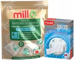 Universaalsed kanepi ekstraktiga pesukapslid, 30 tk + valged salvr&auml;tikud