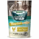 Bogar Simply Wild kreemjad kanaga kassil&otilde;bustused, 5 x 15 g