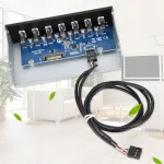 USB jagaja, 7 porti, USB 2.0, paneelile paigaldatav