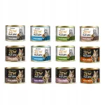 Zew Natury Premium m&auml;rg kassitoit, segatud monoproteiinid, 12 x 185 g