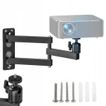 Lakke kinnitatav 360&deg; p&ouml;&ouml;ratav projektorihoidik, metallist, kokkupandav