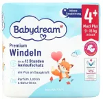 BABYDREAM Premium 4+ Maxi Plus m&auml;hkmed 9-15 kg, 36 tk