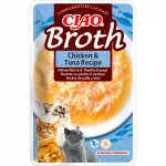INABA CIAO maius kassidele kanaga ja tuunikalaga, 40 g