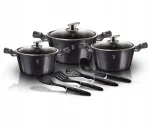 Berlinger Haus Carbon Pro Edition 10-osaline pottide komplekt