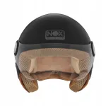Avatud kiiver Nox Jet N210 Evo, matt must, suurus XL