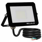 V&auml;litingimuste LED prožektor 20W 1800lm 3000K must IP65