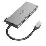 USB-C mitmefunktsionaalne HAMA 6-pesaline hub: 2 x USB-A, USB-C, HDMI, SD, microSD