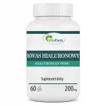 H&uuml;aluroonhappe kapslid 200 mg, 60 tk