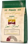 Kuivtoit Fitmin Dog Medium Maxi kutsikatele lambaliha ja veiselihaga, 2,5 kg