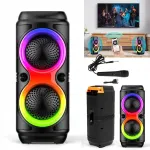 Bluetooth k&otilde;lar PARTYBOX v&otilde;imsa bassheli ja LED valgustusega