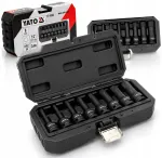 YATO l&ouml;&ouml;gi kuusnurksete otsakute komplekt, 1/2", 6&ndash;19 mm, 8-osaline