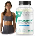 Toidulisand TREC MAGNESIUM BISGLYCINATE DI GLYCINATE B6-vitamiiniga, 90 kapslit