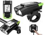 Jalgratta LED-esituli USB ja signaaliga