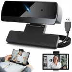 Veebikaamera mikrofoniga Full HD 1080P USB arvutile ja s&uuml;learvutile