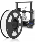 3D printeri filament 1.75 mm, valge