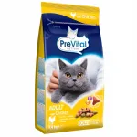 Kuiv kassitoit PREVITAL Adult kanaga 1,4 kg