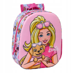 Laste 3D BARBIE koolikott, 33 cm