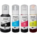 EPSON 102 tindikassetid, CMYK, 4 tk