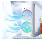Kaasaskantav USB ventilaator veeuputuse funktsiooniga, kahepoolne jahutus