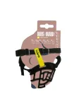 Koonakoer BARK GUARD, must/kollane, suurus XS