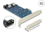 Delock 89374 PCIe x1 adapter 2x M.2 NGFF