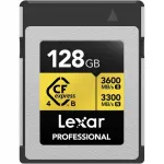 M&auml;lukaart Lexar CFexpress 4.0 GOLD 128GB Type B (R3600/W3300)