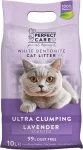 Kassihiet PERFECT CARE Ultra Clumping, lavendlil&otilde;hnaline, bentoniidip&otilde;hine, 10 l