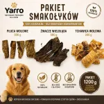 Koerte naturaalse maiuste komplekt Yarro, 1200 g