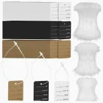 Hindade sildistamise plastist ripatsid kinnitusklambriga, 2100 tk komplekt