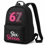 Koolikott SIX SEVEN STARS, must, 1.&ndash;3. klassile