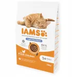 Kuivtoit steriliseeritud kassidele Iams for Vitality Light kanaga, 10 kg